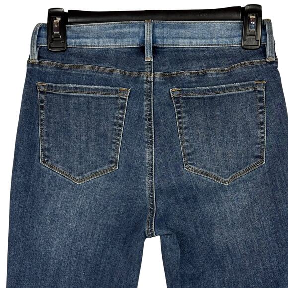 PacSun SZ 26 High-Rise Jeggings Jeans Two-Tone Stretch Mid-Rise Zip-Fly Pockets - Picture 5 of 9